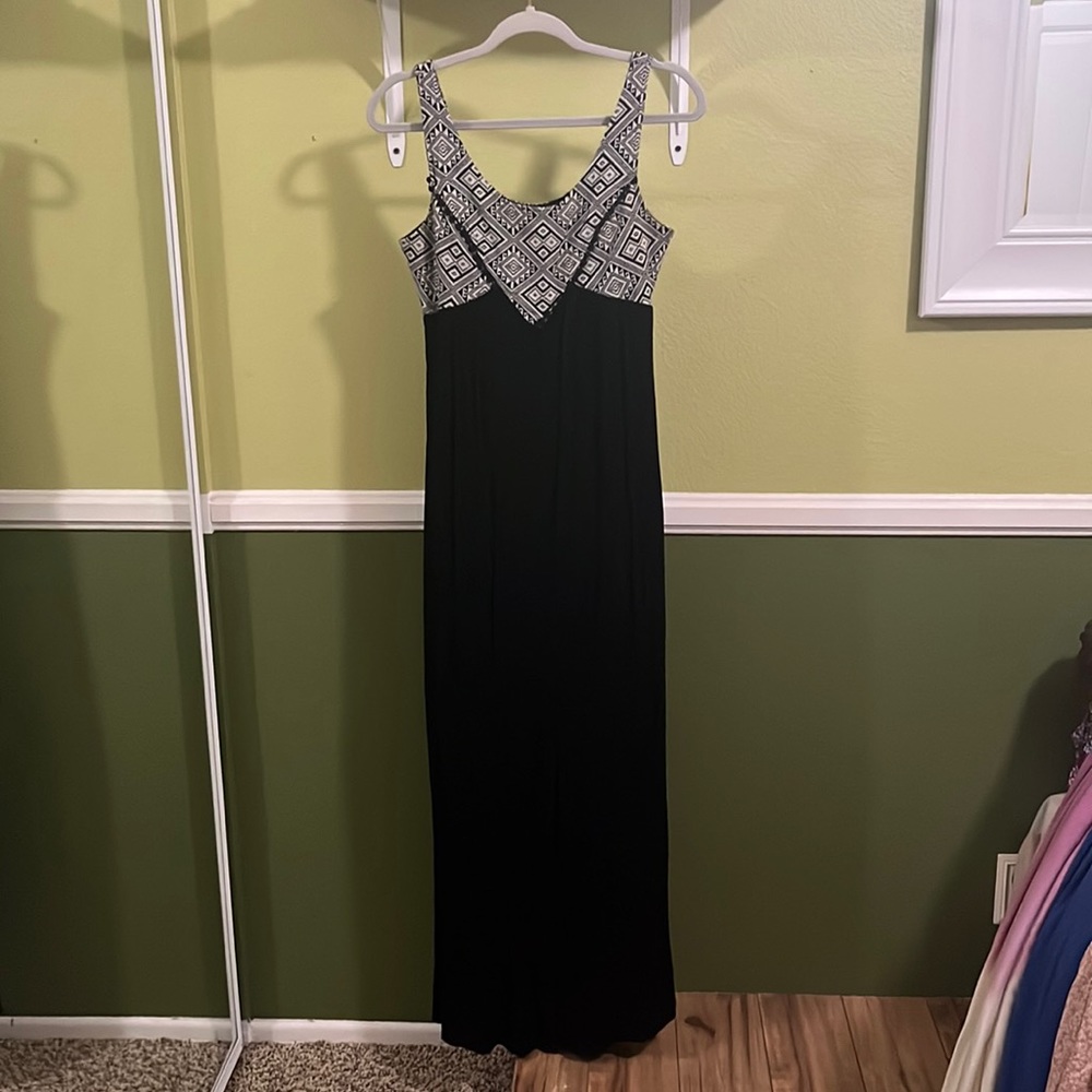 Maurice’s maxi dress. Size 3/4 Aztec print top